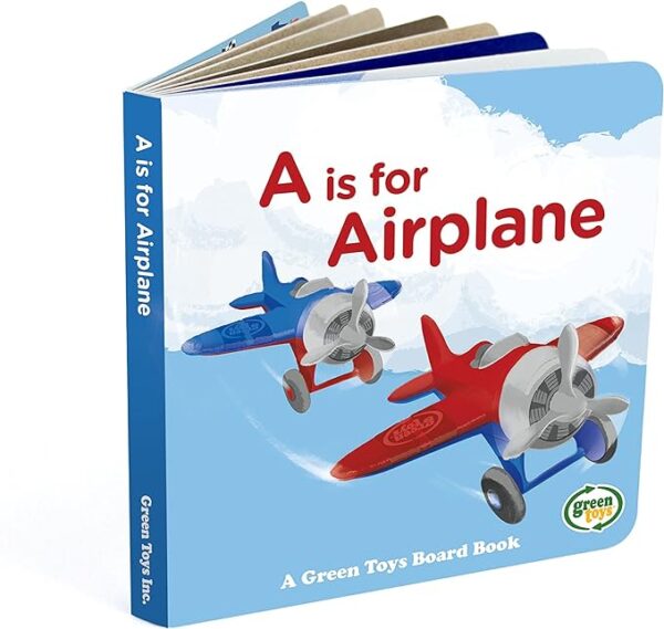 Green Toys Airplane & Board Book (color may vary) - Image 3